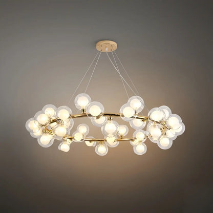 Nebula Modern Gold Chandelier