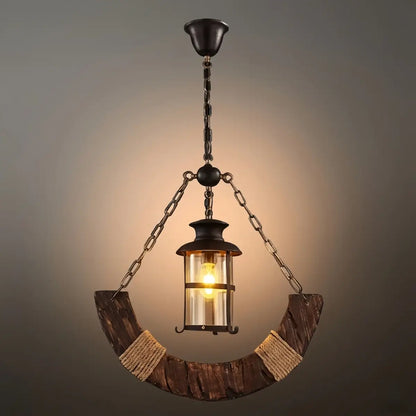 Vintage Lantern Pendant Light