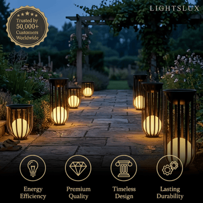 Arcato Modern Black Outdoor Floor Lamp