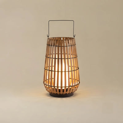  Lamp - Brown/Gray Solar Light for Outdoor Garden