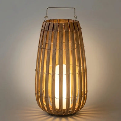 Bamburo Modern Wooden Path Lamp