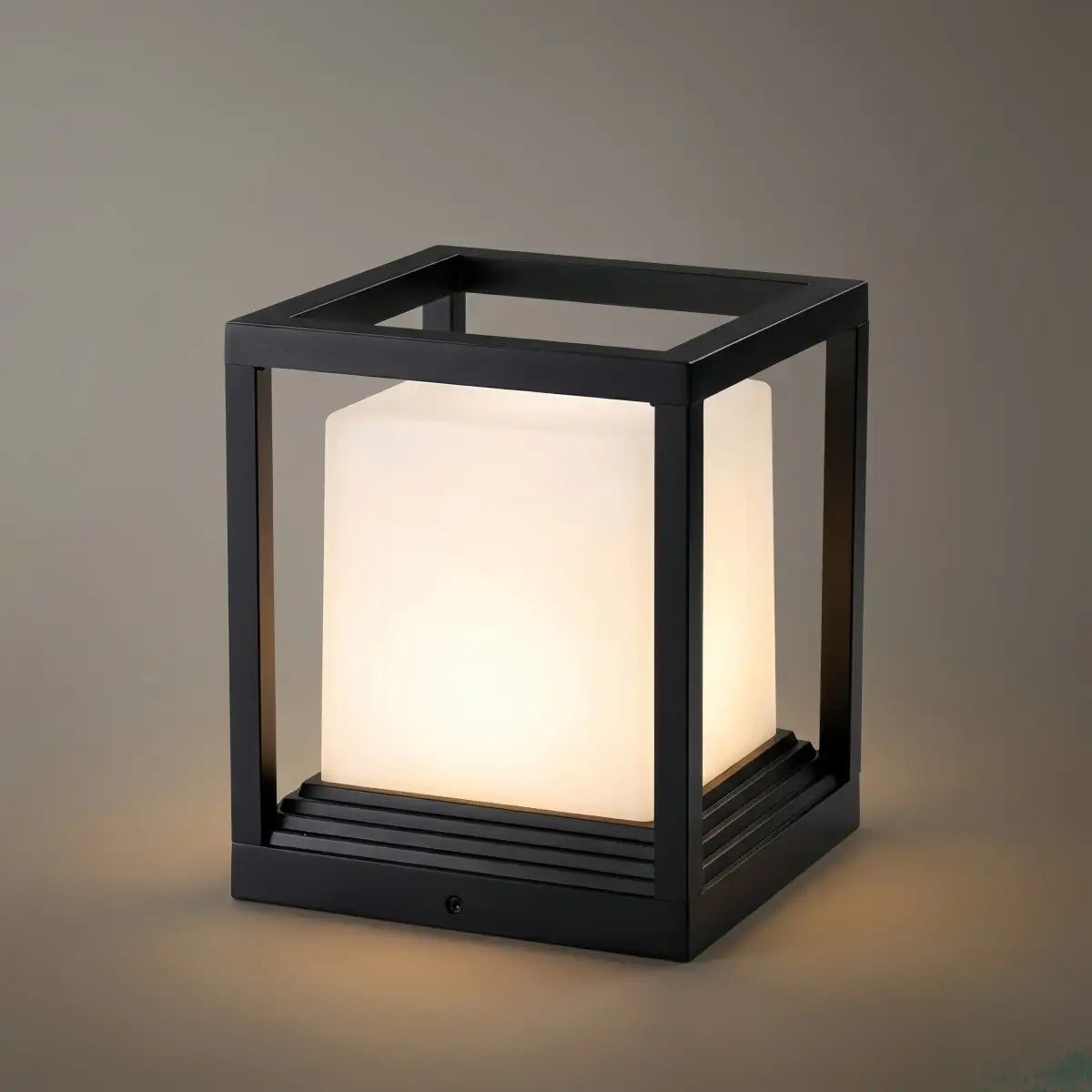 Arcato Modern Square Outdoor Pillar Light