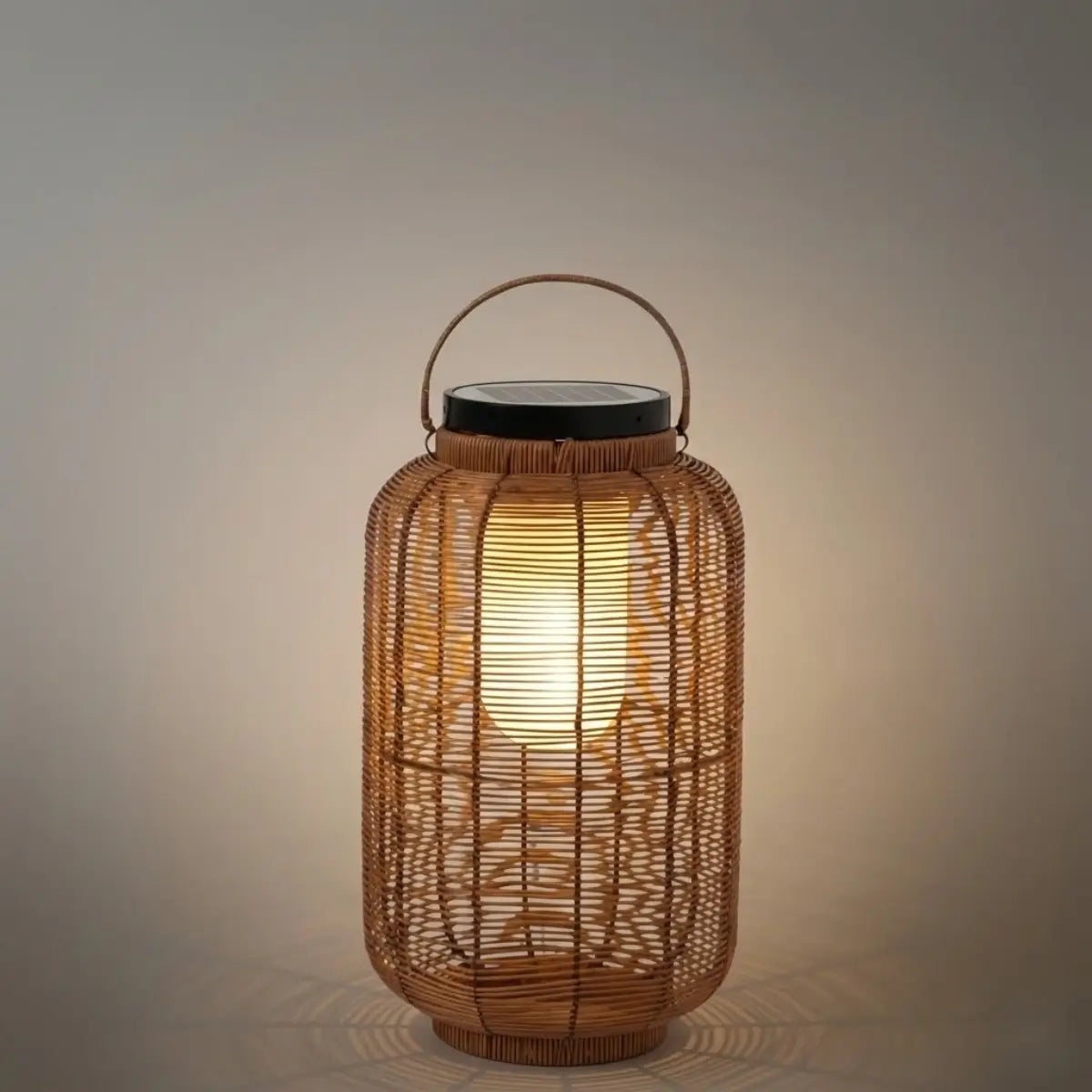 Farmhouse_Floor_Lamp_-Metal_Rattan_Lantern_in_Natural_Wood_Color_Garden
