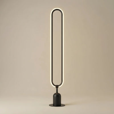 Irondale Industrial Pathway Light - Black Metal & Acrylic Ring Design for Garden