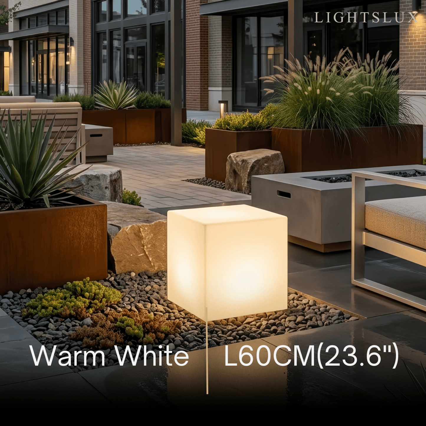 Arcato Modern Outdoor Floor Lamp