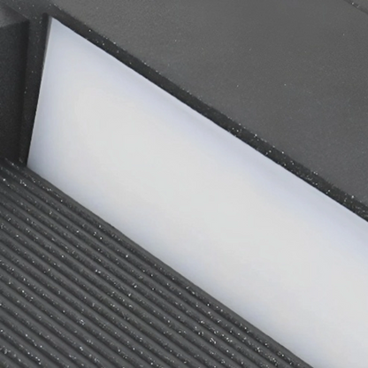 Irondale Modern Metal/Acrylic Outdoor Deck Step Lights