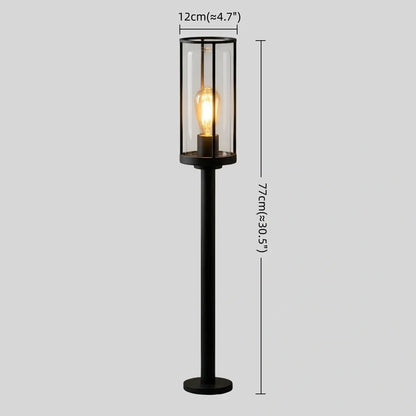 Vetro_Modern_Metal_Outdoor_Pillar_Light_Pathway_Light_-_Black