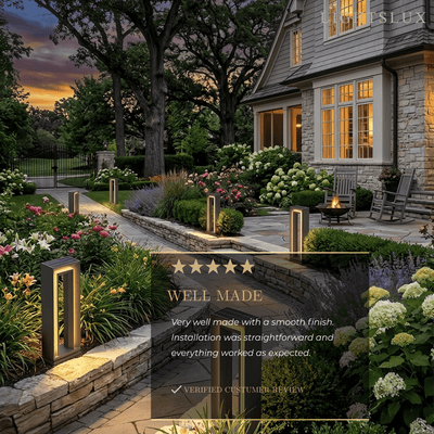 Modern Rectangular Pathway Light