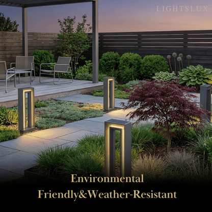 Modern Rectangular Pathway Light