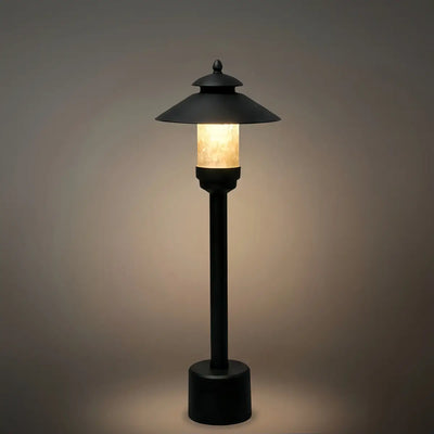 Irondale Modern Hooded Outdoor Pathway Light