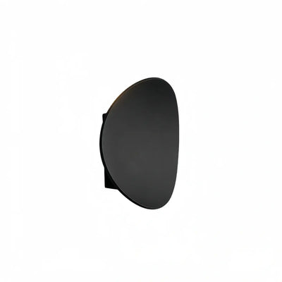 Velora Minimalist Pebble Outdoor Wall Lamp