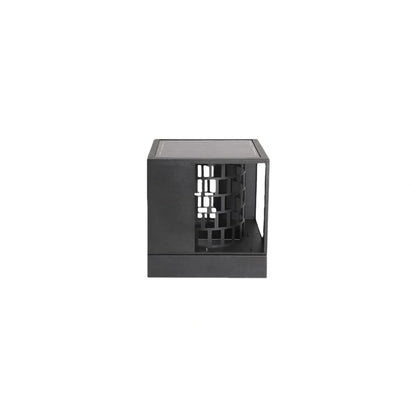 Art Deco Pillar Light - Dark Gray