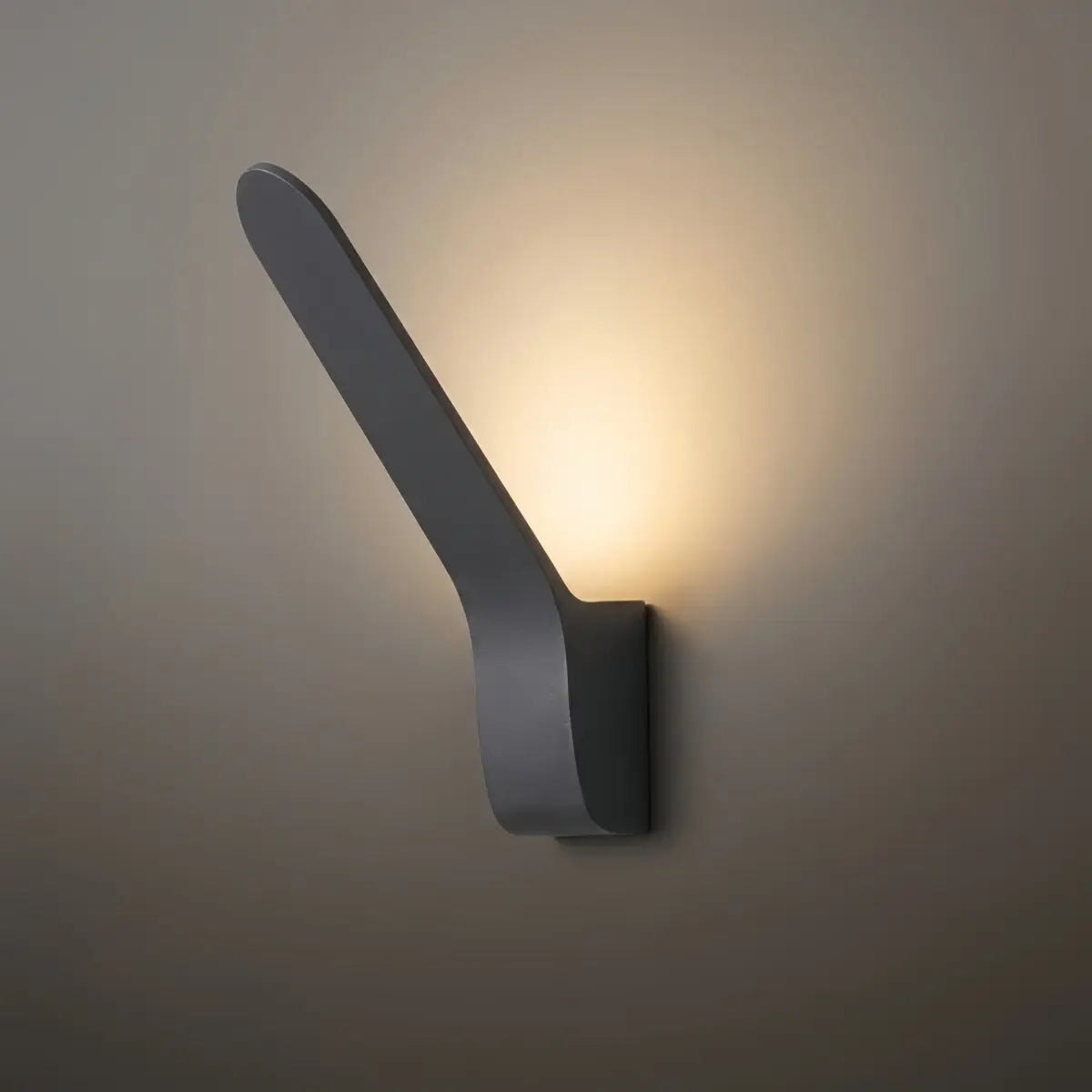 Arcato Modern Tilted Linear Outdoor Wall Lamp