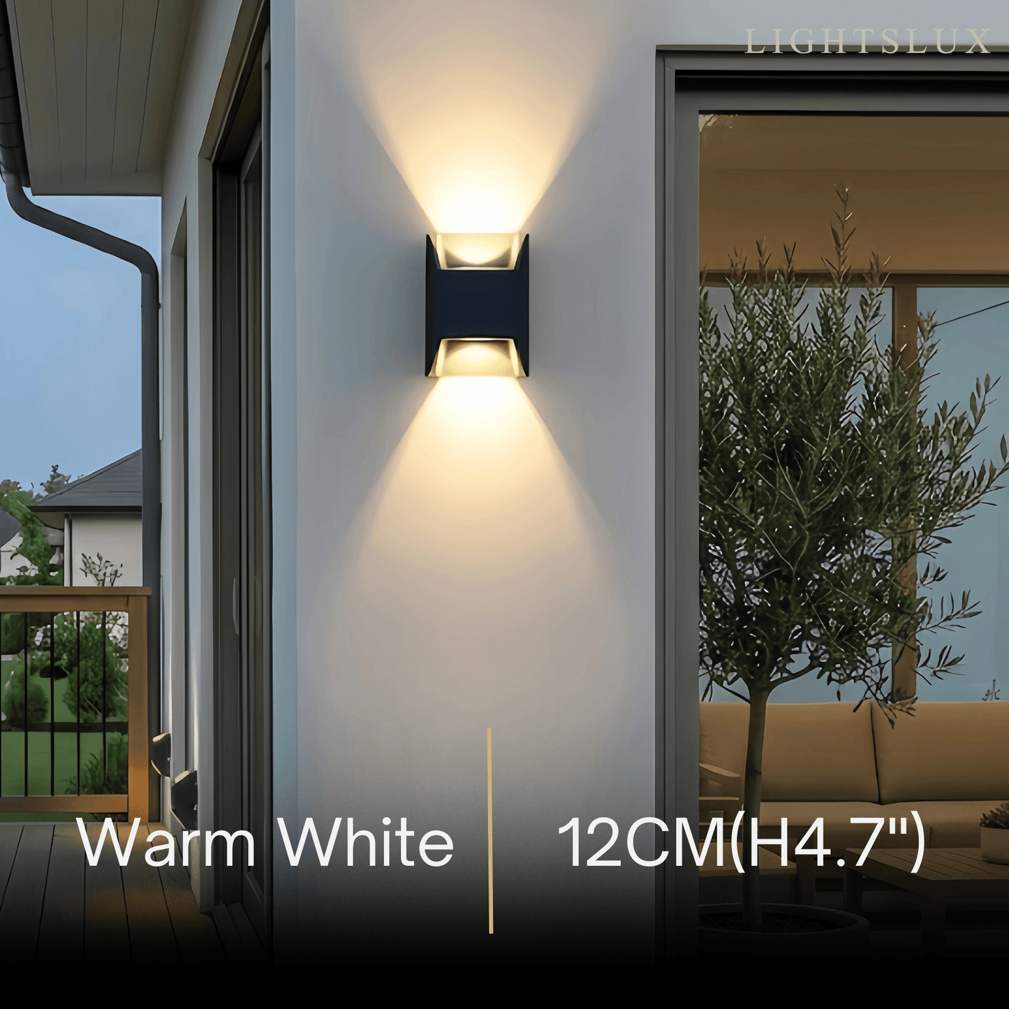 Irondale Industrial Geometric Outdoor Wall Lamp