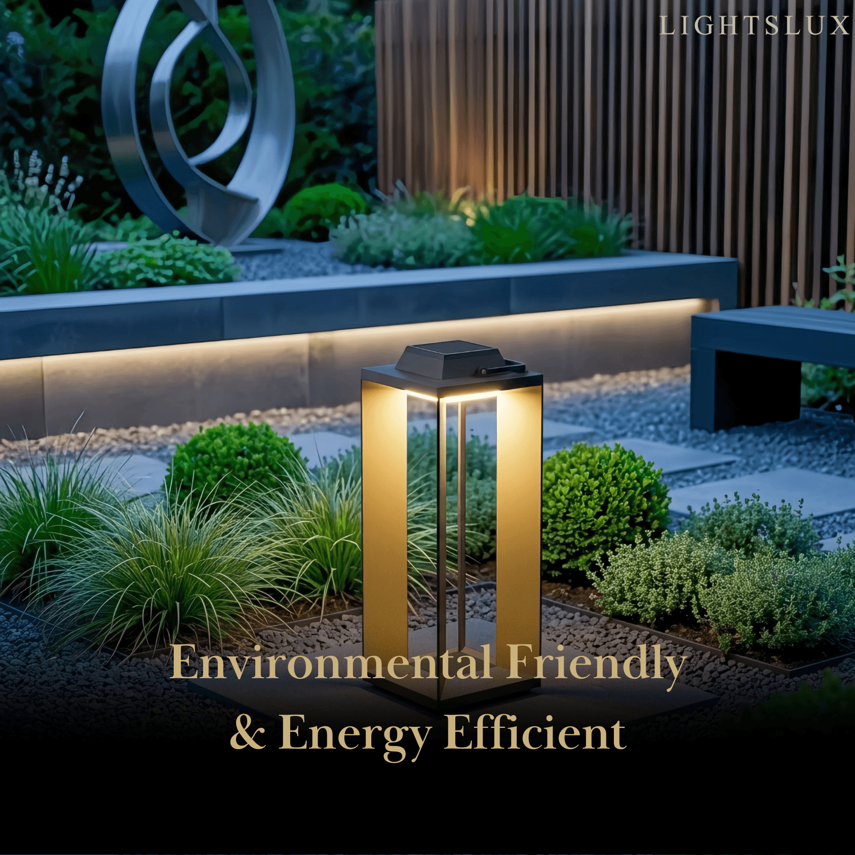 Irondale Modern Outdoor Floor Lamp