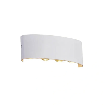 Arcato Modern Outdoor Wall Lamp - Black