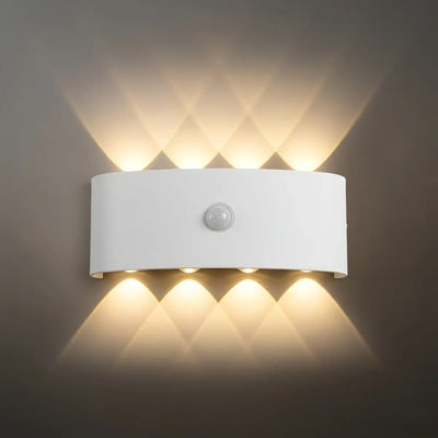 Arcato Modern Outdoor Wall Lamp - Black