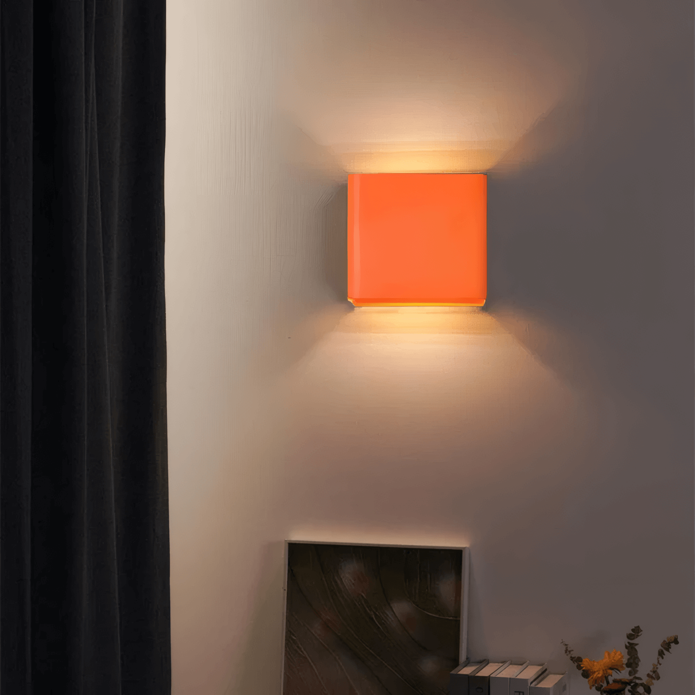 Morandia Modern Square Metal Wall Lamp - 6 Colors