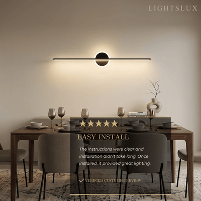 Arcato Minimalist Linear Vanity Light