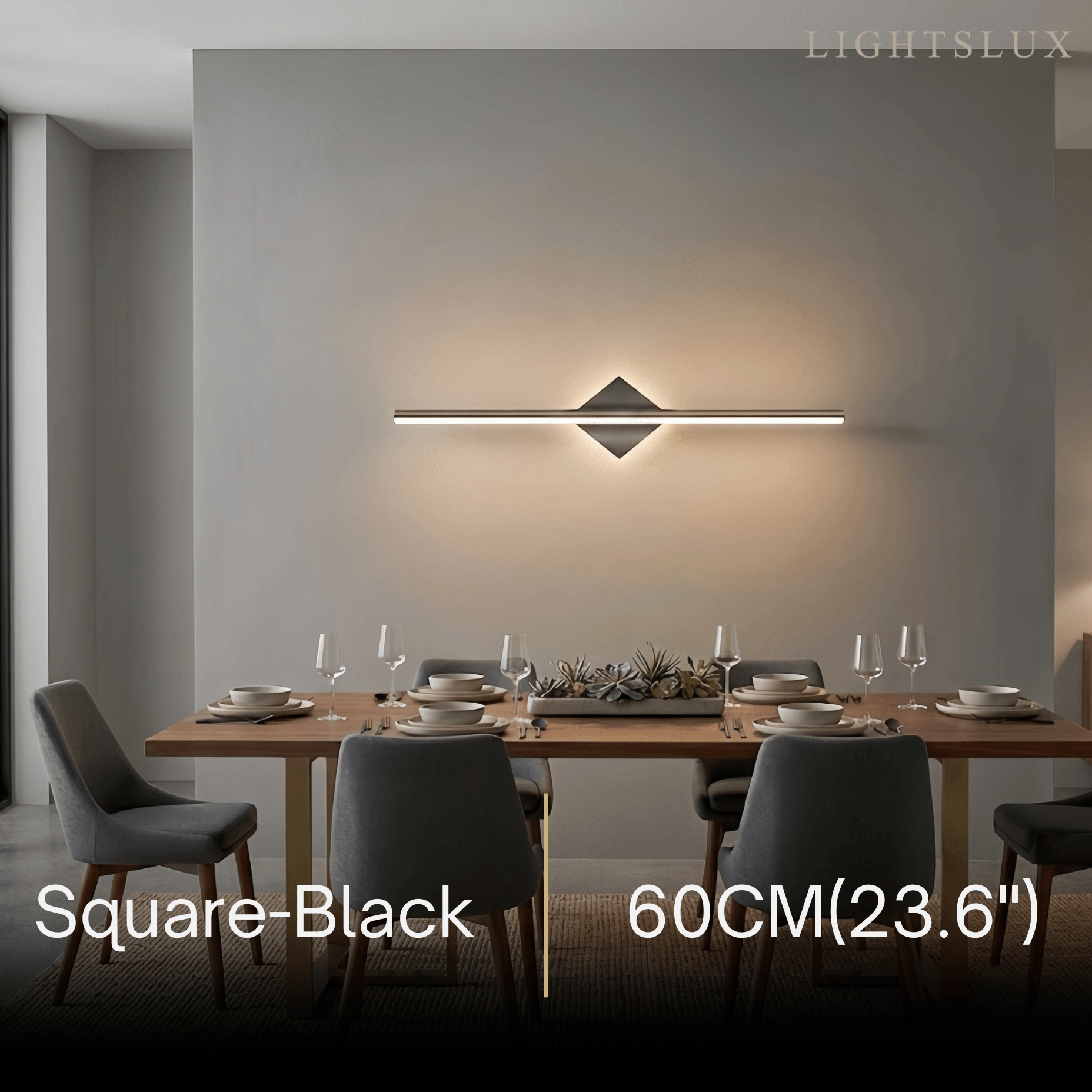 Arcato Minimalist Linear Vanity Light