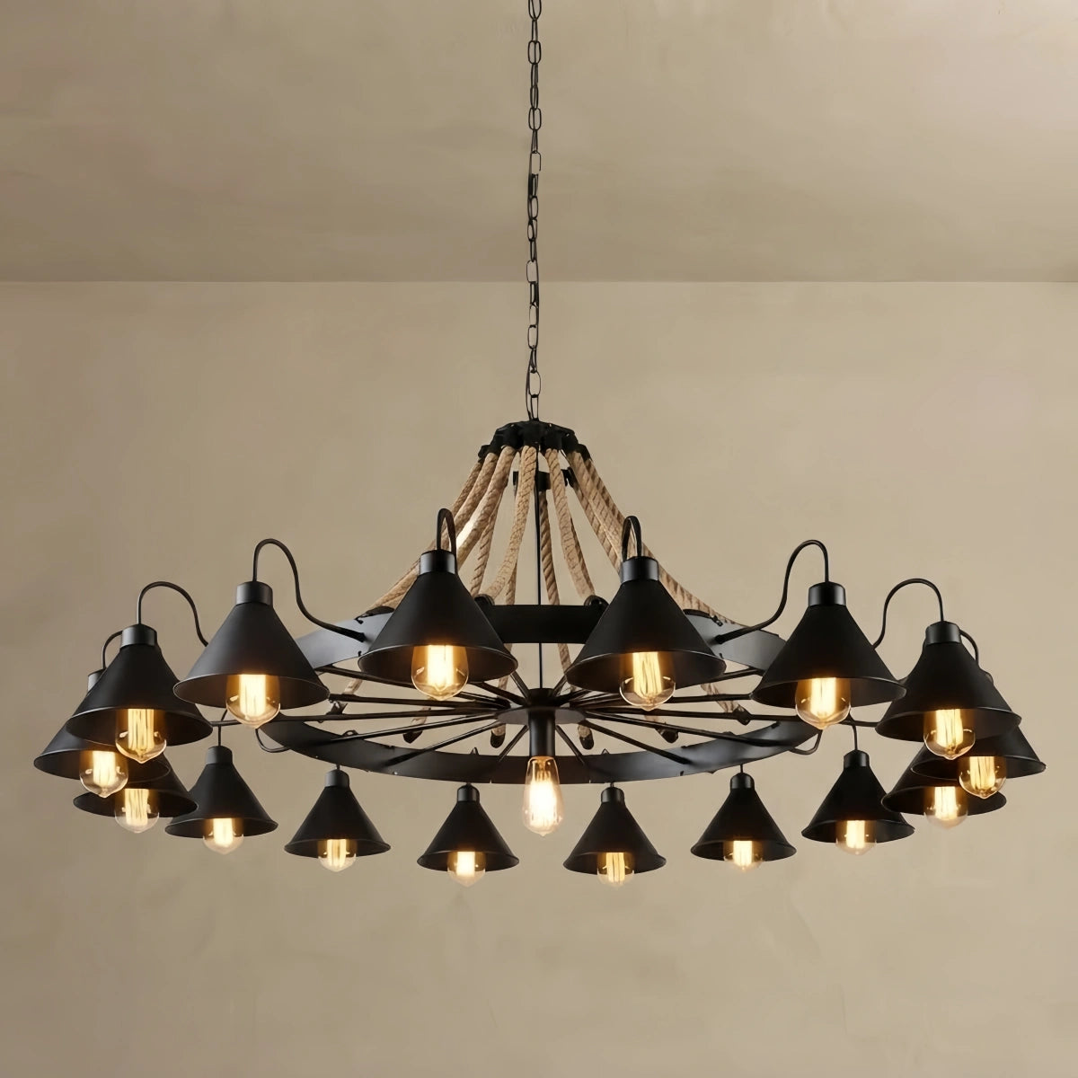 Irondale_Industrial_Ring_Black_Metal_for_Living_Room