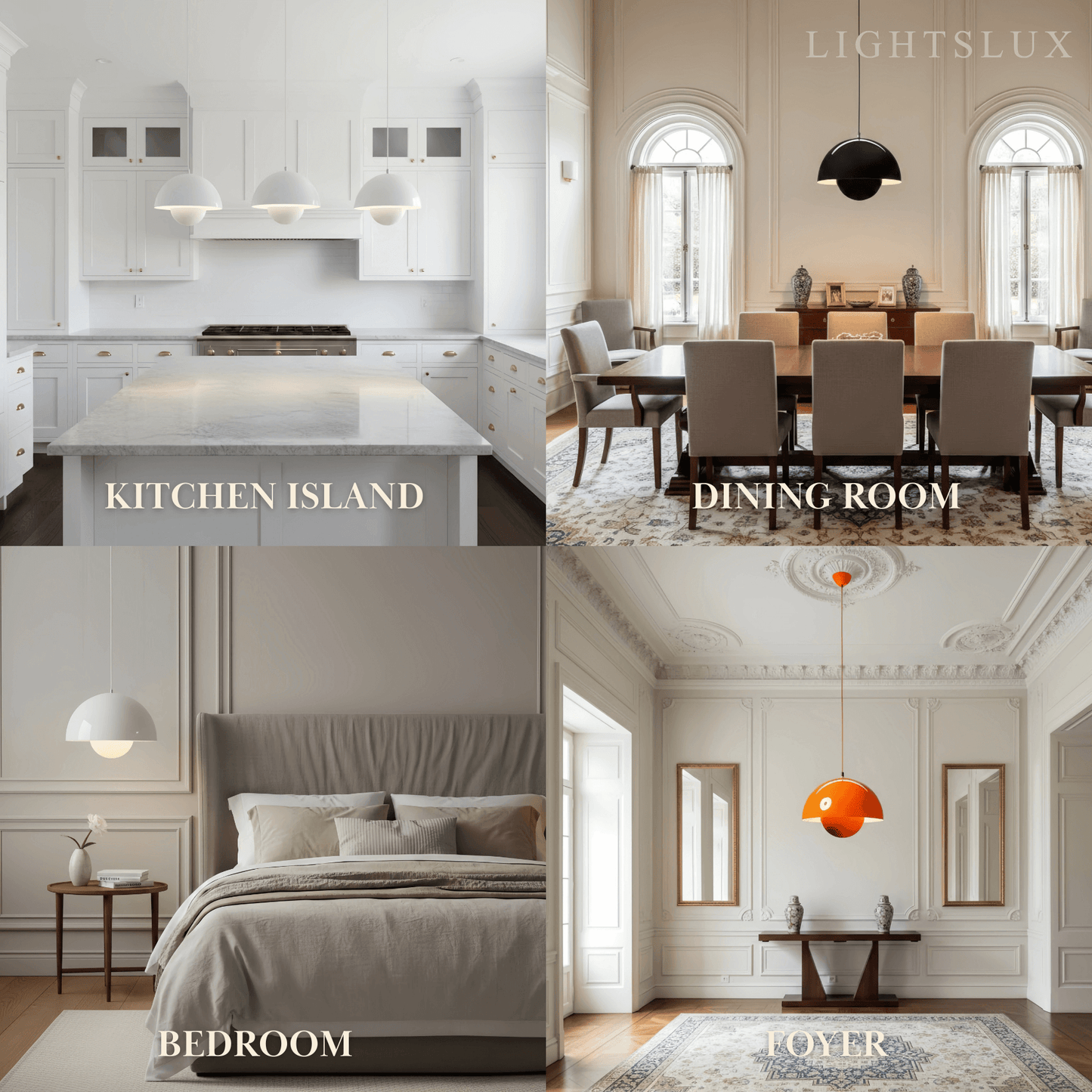 Morandia Art Deco Morandi Dome Pendant Light