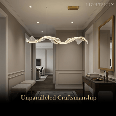 Excelis Modern Metal & Acrylic Pendant Light
