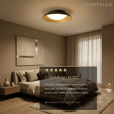 Embrace Nordic Dimmable Flush Mount Ceiling Light