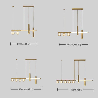 Excelis Modern Crystal Pendant Light 