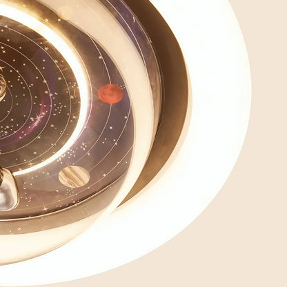 Vivara Modern Metal/Acrylic Ceiling Light