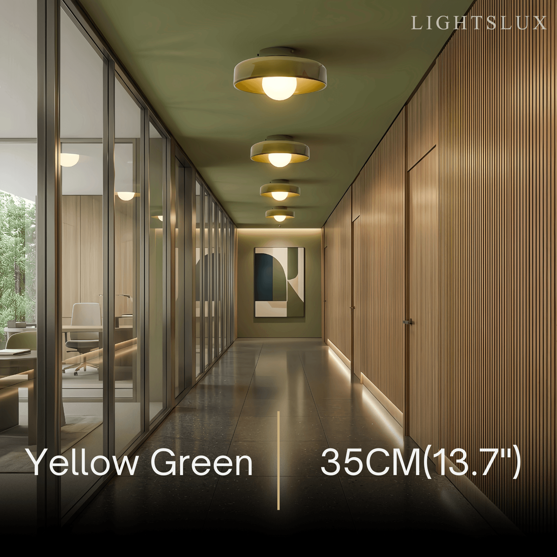 Modern_Round_Ceiling_Light_Orange