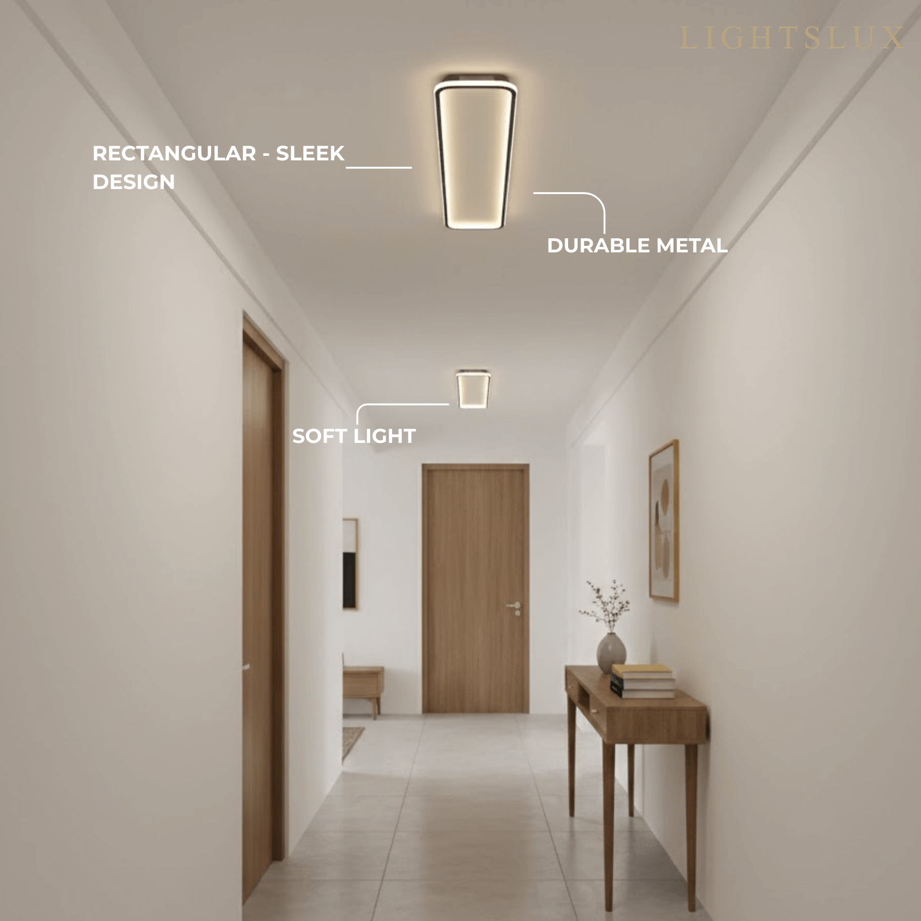 Arcato  Modern LED Ceiling Light