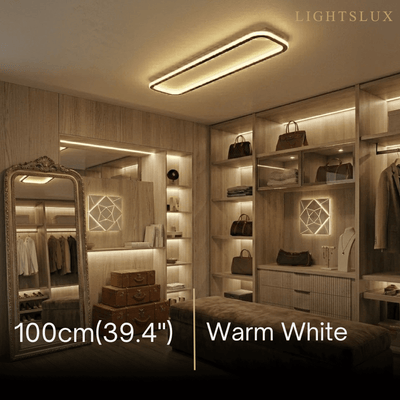 Arcato  Modern LED Ceiling Light – Metal/Silica Gel