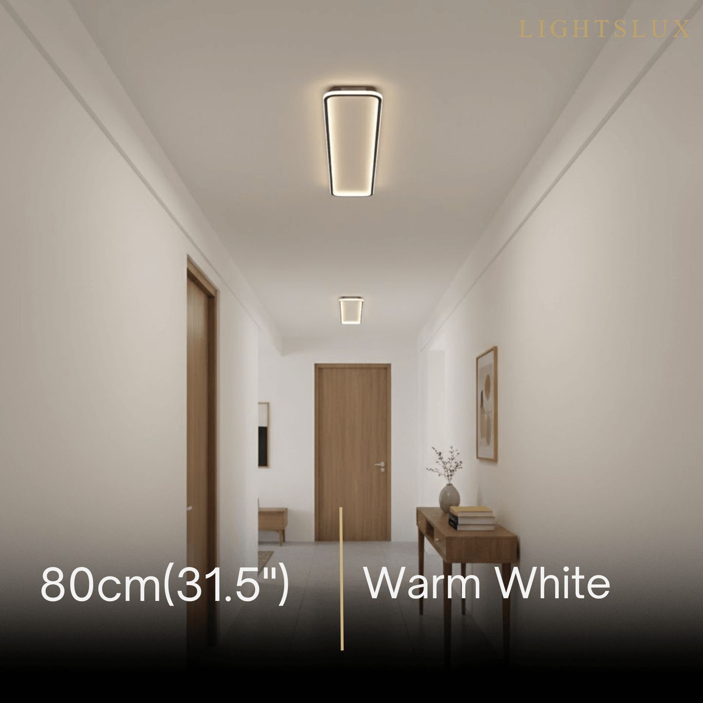 Arcato  Modern LED Ceiling Light – Metal/Silica Gel Fixture for Living Room