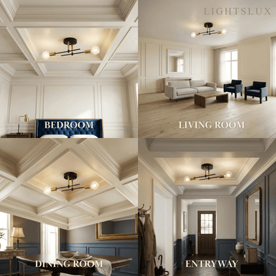 Modern Globe Ceiling Light