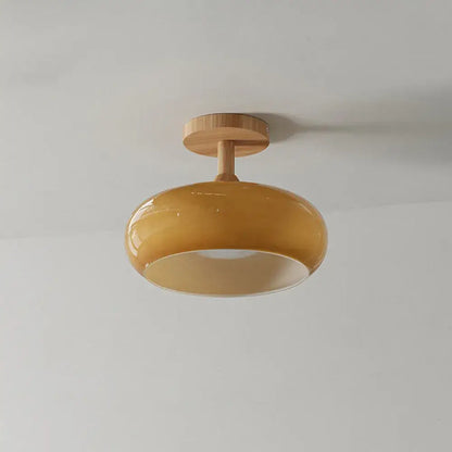  Modern Glass LED Ceiling Light