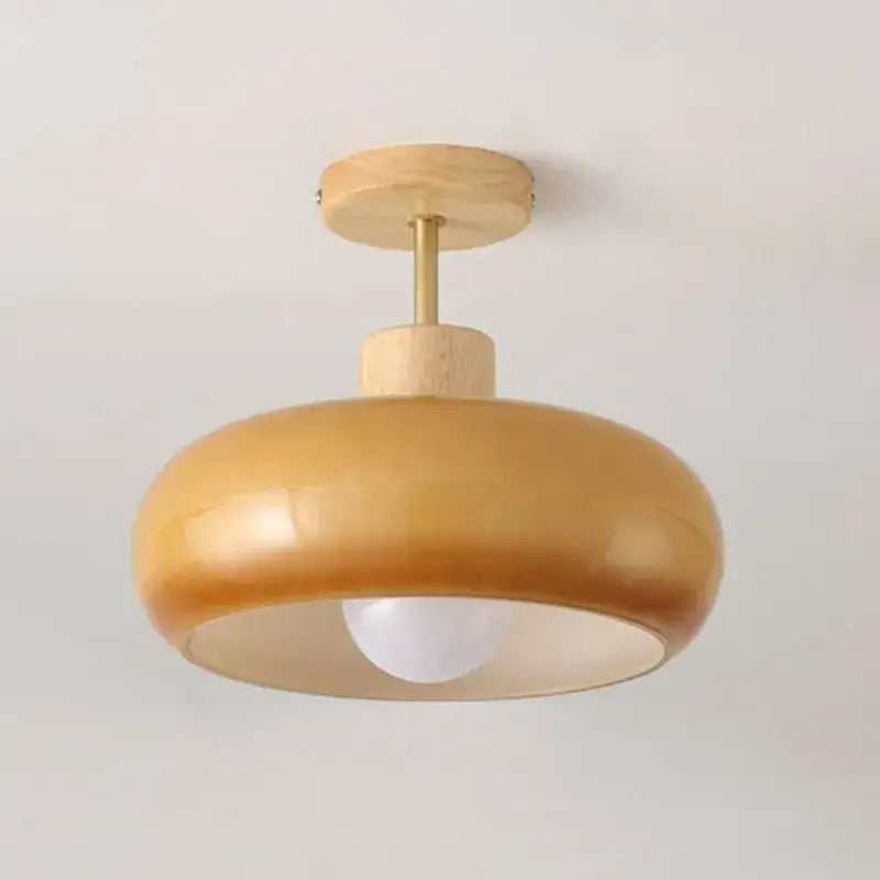  Modern Glass LED Ceiling Light