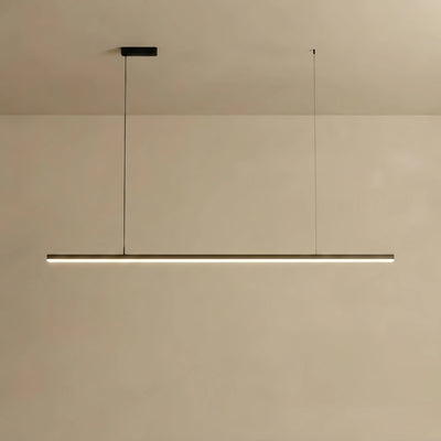 Arcato Modern LED Pendant Light – White/Black Metal/Glass for Dining Room