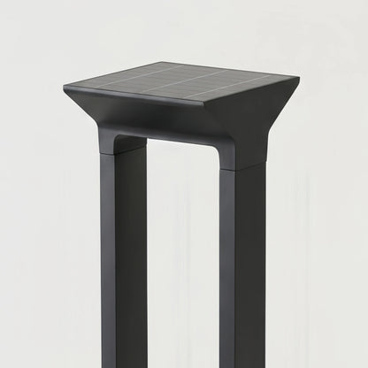 Irondale Industrial Pathway Lights - Black Acrylic Irregular Design for Garden
