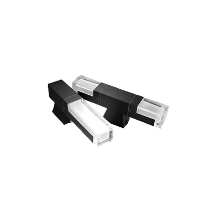 Modern Black Rectangle Outdoor Wall Light 