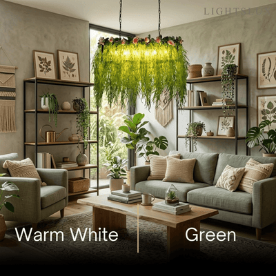 Botanica Decorative Metal Pendant Light
