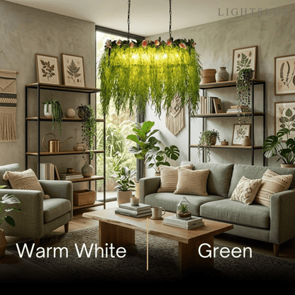 Botanica Decorative Metal Pendant Light