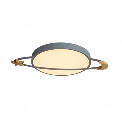 Vivara Modern Ceiling Light - Dimmable Grey/White/Green for Bedroom