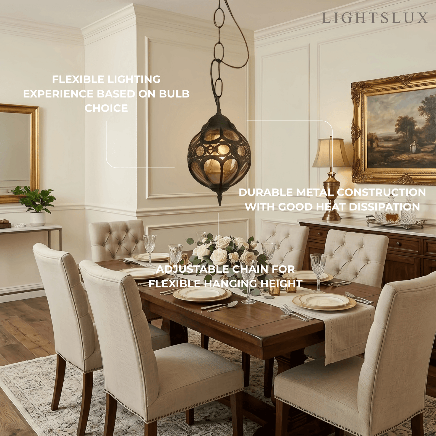 Irondale Vintage Pendant Light