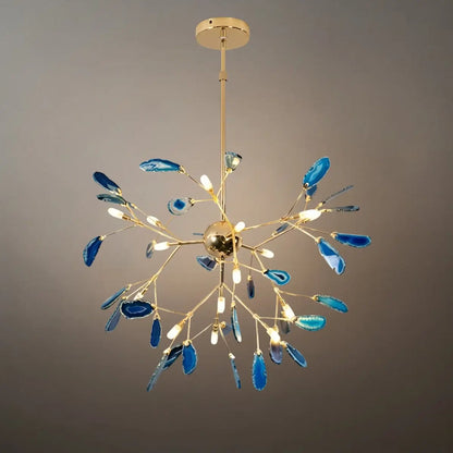 Excelis_Art_Deco_Natural_Agate_Chandelier_-_Leaf