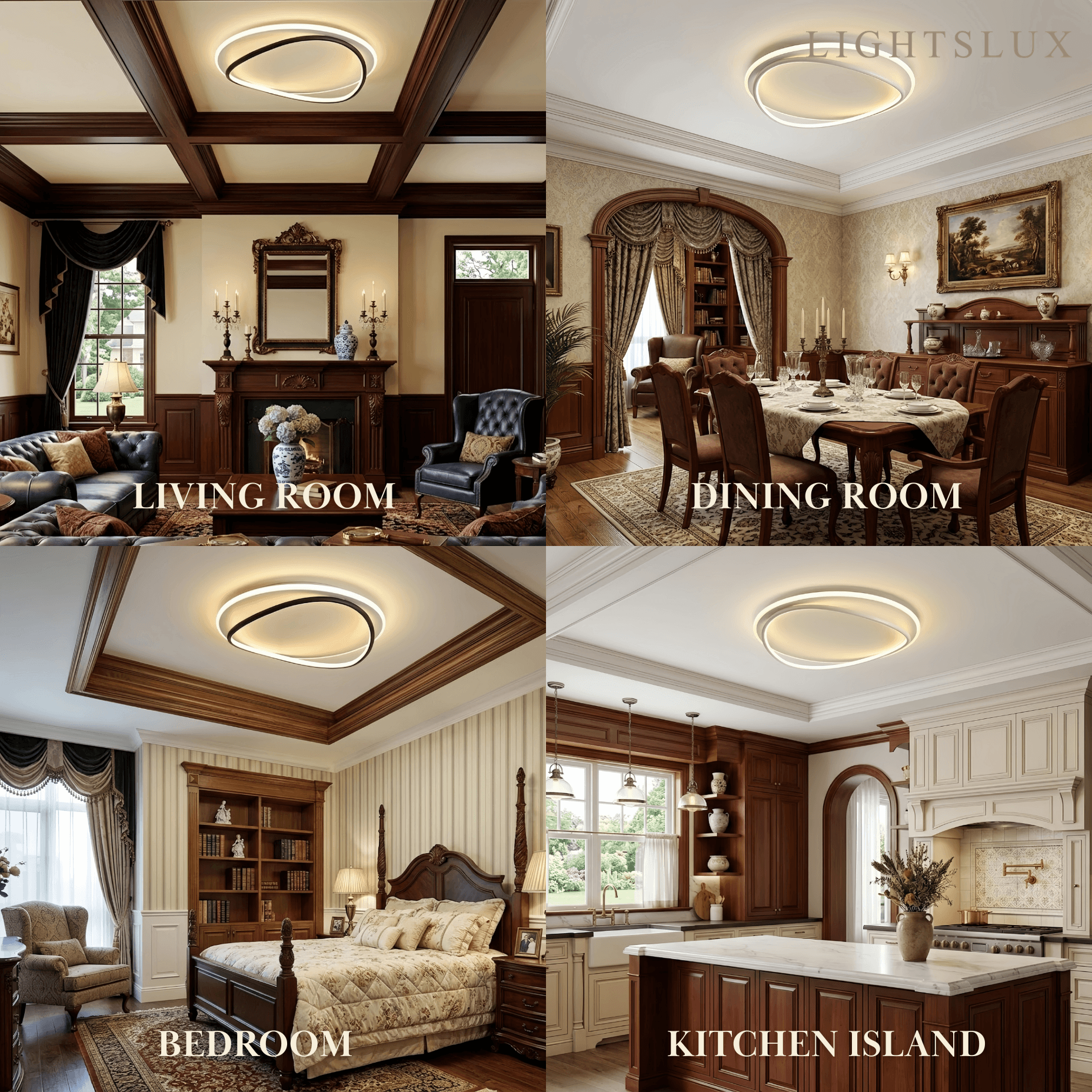 Velora Modern Ring Ceiling Light