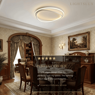Velora Modern Ring Ceiling Light 
