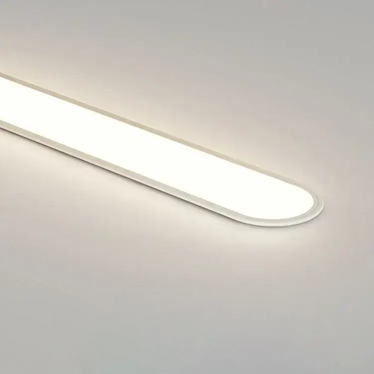 Arcato Minimalist White/Black LED Flush Mount Ceiling Light Living Room