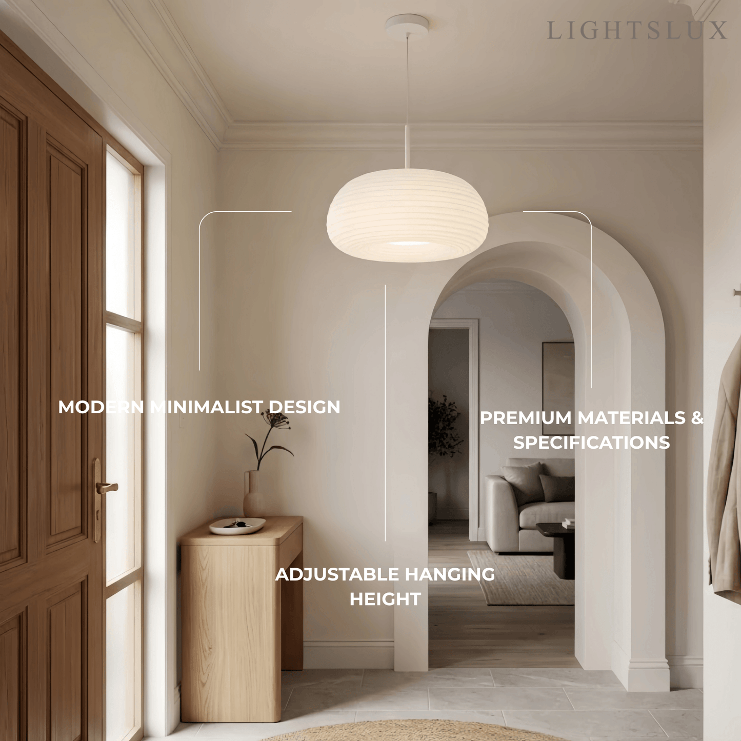 Crema Modern Cloud Pendant Light 