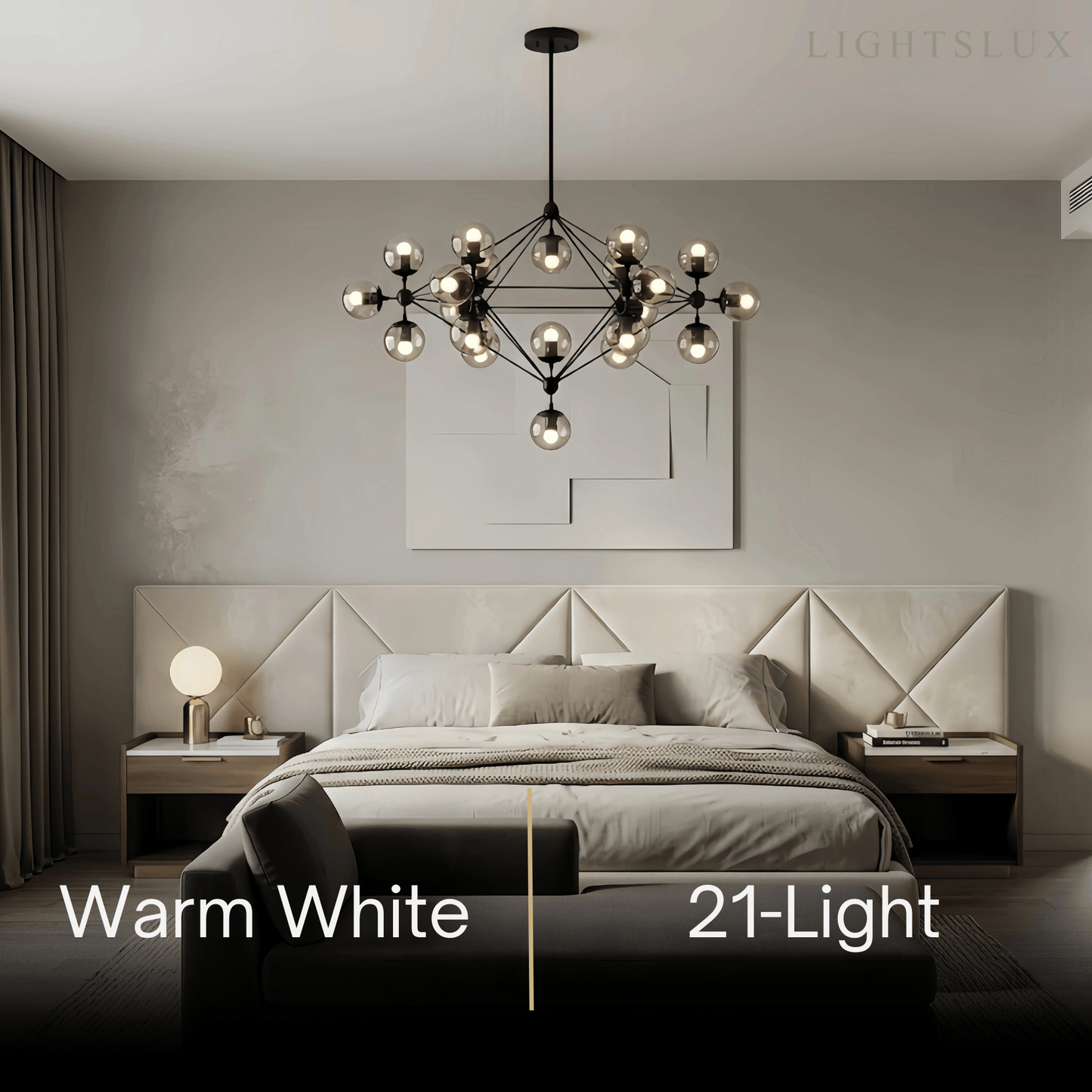 Modern Bubble Cluster Chandelier